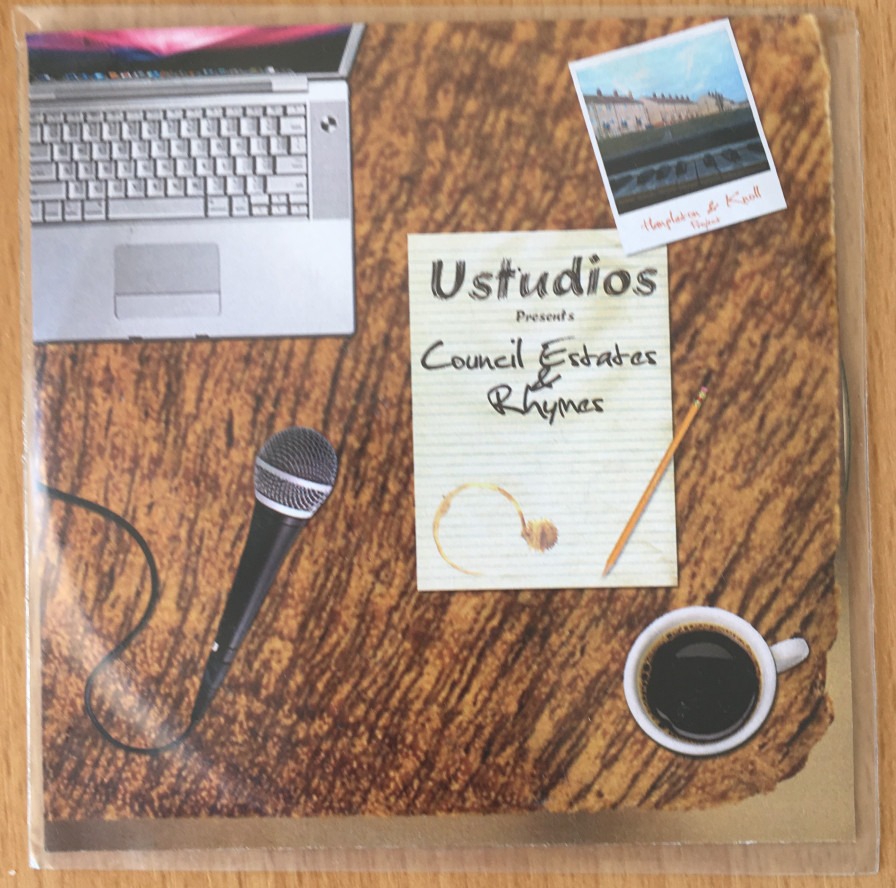 Album cover of 12" record produced by the U Studios project participants