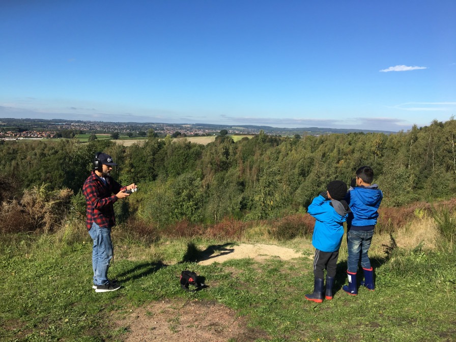 Recording echoes at the 'beautifil view'