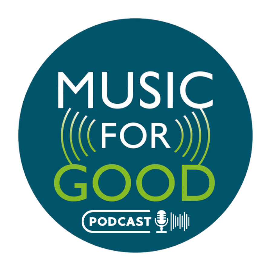Music for Good Podcast Logo