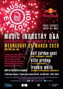 Music Explosion Spring Sessions - Programmed by Red Bull