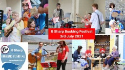 B Sharp Busking Festival