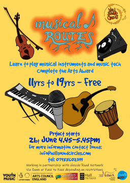 Musical Routes project starts Monday 21st June 21
