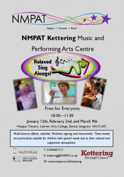 Relaxed Singalongs at NMPAT Kettering - Spring 2019