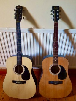 Guitar donations from our community for our Musical Routes project 