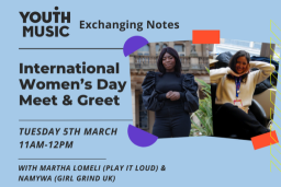 Exchanging Notes - International Women's Day Meet & Greet (Online)