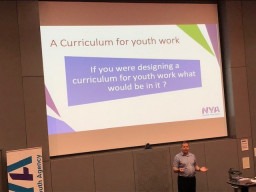    Some thoughts ... NYA Youth Work Roadshow, North East                          