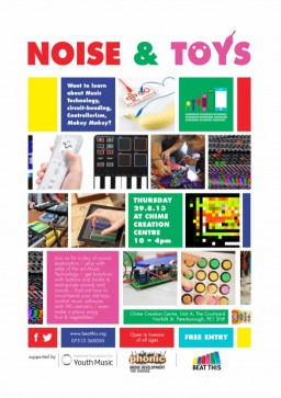 Beat This C.I.C CPD Sessions in Peterborough: Noise & Toys - A Sonic Experiment