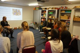 Developing early communication and language through music making 