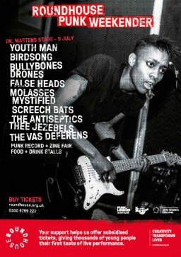 Free ticket offer for the Roundhouse Punk Weekender