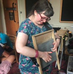 Sound sculpture: A new project exploring homemade instruments with a group of musicians with learning disabilities