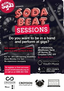 Soda Beat music sessions are organised by Club Soda