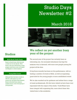 Studio Days Newsletter