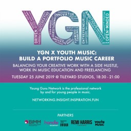 YGN x Youth Music: Build a Portfolio Music Career - Networking event and panel discussion