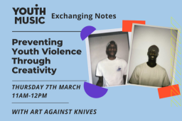 Exchanging Notes - Preventing Youth Violence Through Creativity (Online)