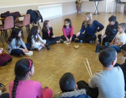 Children in Leigh create a song and dance!