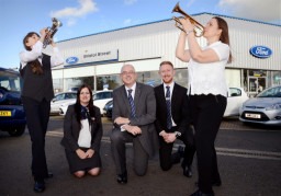Corporate Sponsorship for Youth Funded Bedlington to Ashington Building Brass Project